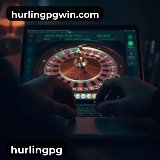 App hurlingpg para iOS e Android — interface mobile, login biométrico e PIX integrado